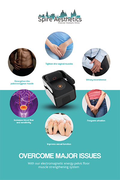 Image of EMS chair to treat Urine leakage Witney from Spire Aesthetics