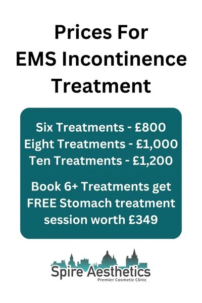 EMS Incontinence Treatment Prices Witney
