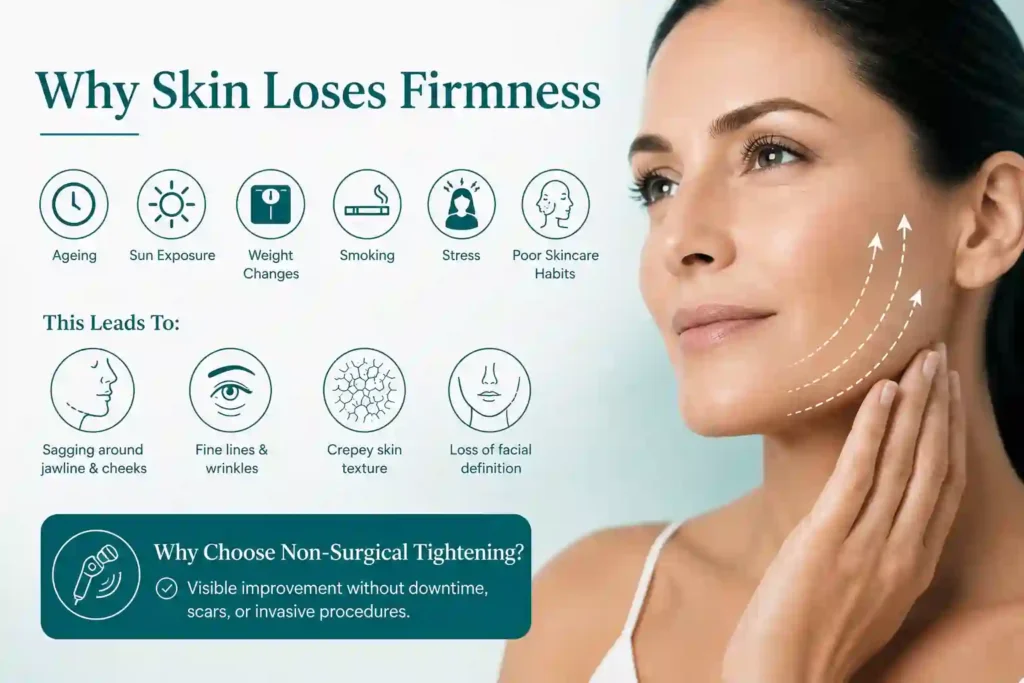 What Makes Skin Lose Firmness and Why Do People Seek Non-Surgical Tightening Witney?