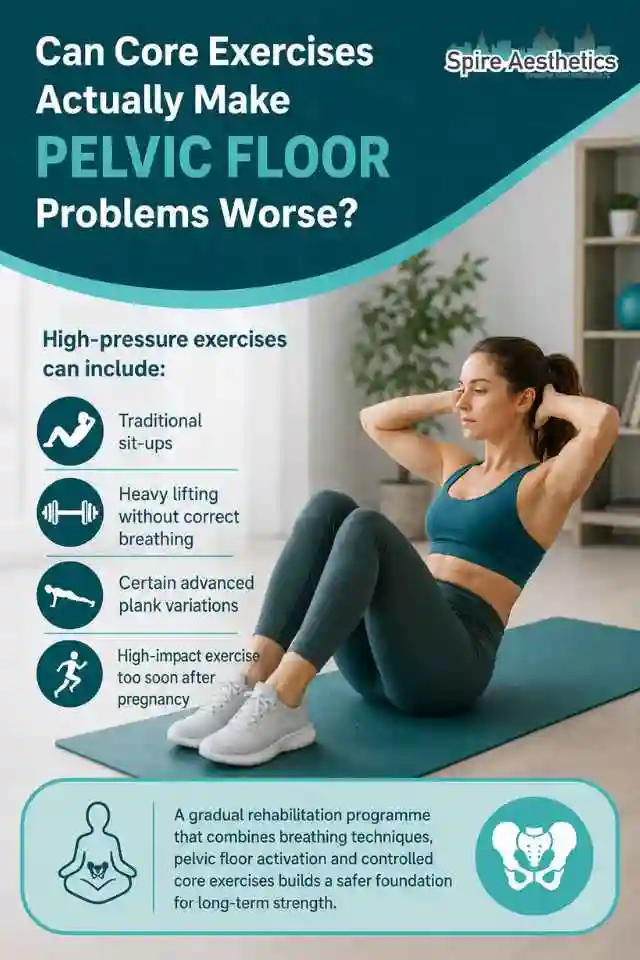 Can Strengthening Your Core Alone Actually Make Pelvic Floor Problems Worse Witney?